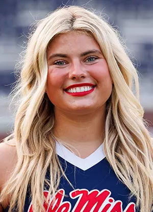 Ole Miss Cheer during Team Photo day at Vaught-Hemingway Stadium in Oxford, MS on July 29, 2026. Photo by Ole Miss Athletics Photography/Ole Miss Athletics.