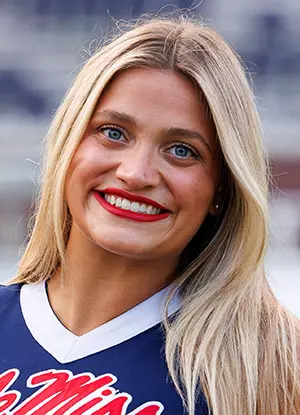 Ole Miss Cheer during Team Photo day at Vaught-Hemingway Stadium in Oxford, MS on July 29, 2026. Photo by Ole Miss Athletics Photography/Ole Miss Athletics.