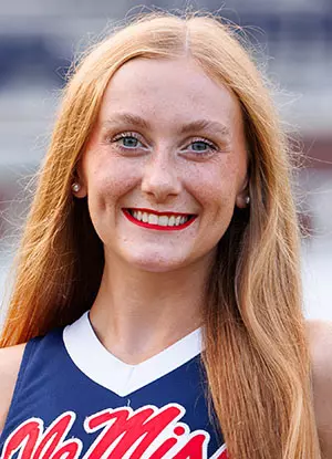 Ole Miss Cheer during Team Photo day at Vaught-Hemingway Stadium in Oxford, MS on July 29, 2026. Photo by Ole Miss Athletics Photography/Ole Miss Athletics.