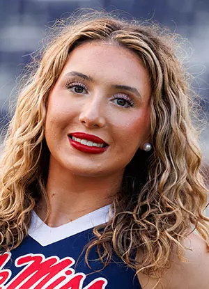 Ole Miss Cheer during Team Photo day at Vaught-Hemingway Stadium in Oxford, MS on July 29, 2026. Photo by Ole Miss Athletics Photography/Ole Miss Athletics.