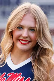 Ole Miss Cheer during Team Photo day at Vaught-Hemingway Stadium in Oxford, MS on July 29, 2026. Photo by Ole Miss Athletics Photography/Ole Miss Athletics.