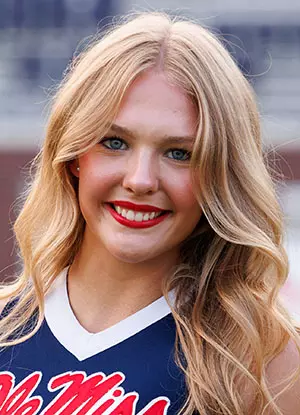 Ole Miss Cheer during Team Photo day at Vaught-Hemingway Stadium in Oxford, MS on July 29, 2026. Photo by Ole Miss Athletics Photography/Ole Miss Athletics.