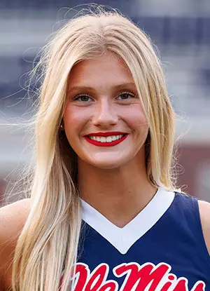 Ole Miss Cheer during Team Photo day at Vaught-Hemingway Stadium in Oxford, MS on July 29, 2026. Photo by Ole Miss Athletics Photography/Ole Miss Athletics.