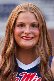 Ole Miss Cheer during Team Photo day at Vaught-Hemingway Stadium in Oxford, MS on July 29, 2026. Photo by Ole Miss Athletics Photography/Ole Miss Athletics.