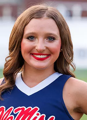 Ole Miss Cheer during Team Photo day at Vaught-Hemingway Stadium in Oxford, MS on July 29, 2026. Photo by Ole Miss Athletics Photography/Ole Miss Athletics.