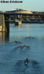 Men's Crew Posts Trio of Top-Three Finishes at Head of the Lake