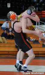 Barnes Leads Wrestling to Eighth Place Finish at Reno Tournament of Champions