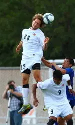 Men's Soccer Routs Manhattan, 6-0