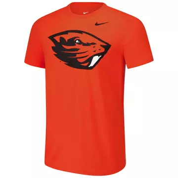 Men's Nike Orange Oregon State Beavers Logo T-Shirt