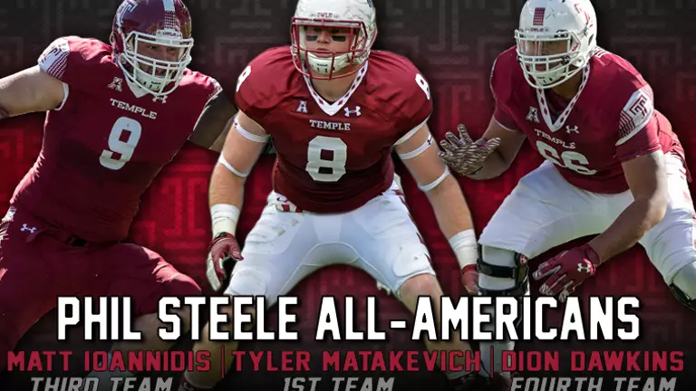 Phil Steele Honors Three Owls On All-America Team