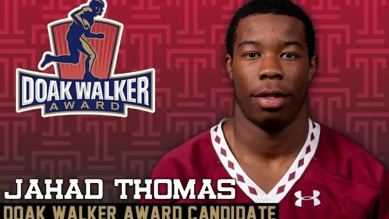 Thomas Named to Doak Walker Award Watch List