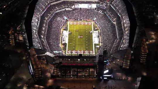 Aerial view of Lincoln Financial Field