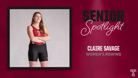 Senior Spotlight: Claire Savage, Rowing