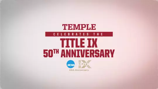 Temple Celebrates 50 Years of Title IX