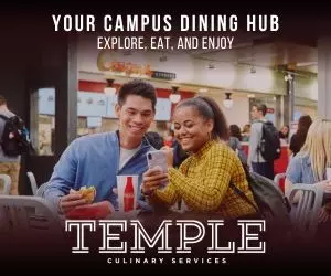 Temple Culinary Services Rotating Banner Ad