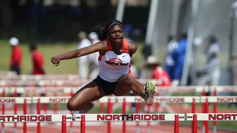 Hurdlers Have Good Outings at Northridge Invitational