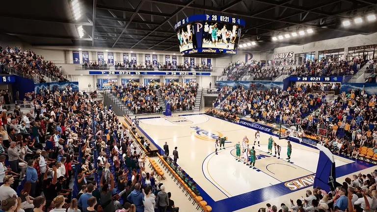From CBS LA: Behind the Scenes of Pepperdine's New Arena