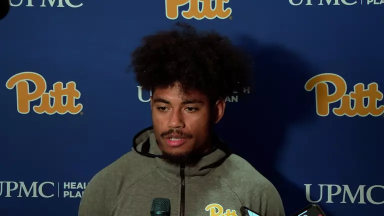 Football | Postgame at Wake Forest | A.J. Woods | 10/21/2023