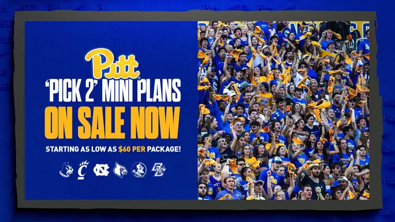 Pitt Football ‘Pick 2’ Ticket Plan Available for 2023