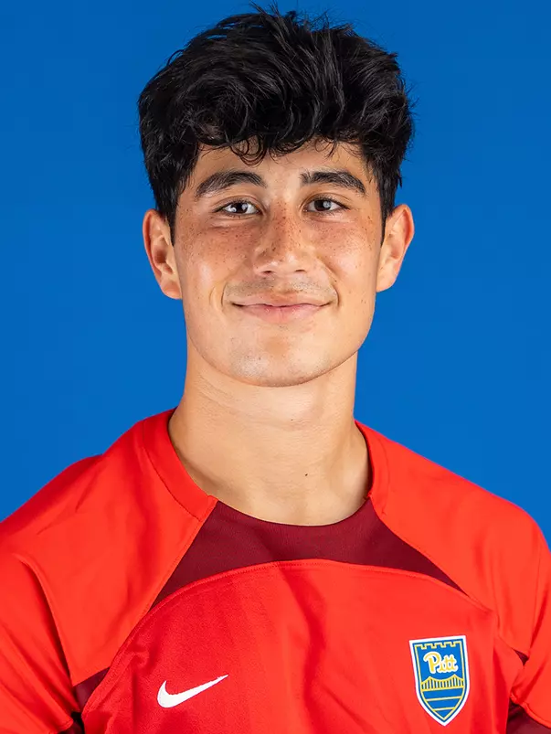 Headshot of Eli Mumford in Pitt Jersey