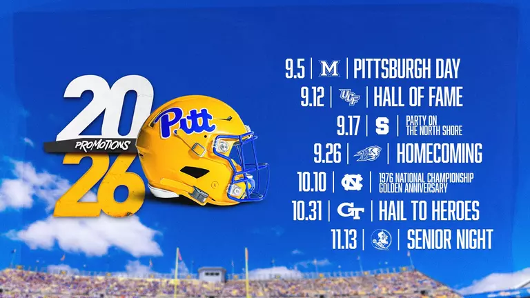 2026 Pitt Football Season Tickets Now On Sale