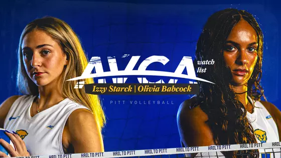 2026 AVCA Preseason POTY Watch List (Olivia Babcock, Izzy Starck)