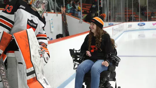 Denna Laing Day at Baker Rink
