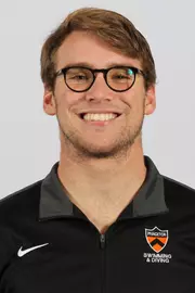 Princeton University men's and women's swimming and diving ahead shots and social media, Princeton, NJ, September 18 2019.