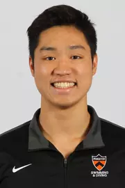 Princeton University men's and women's swimming and diving ahead shots and social media, Princeton, NJ, September 18 2019.