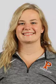Princeton University men's and women's swimming and diving ahead shots and social media, Princeton, NJ, September 18 2019.