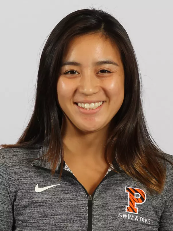 Princeton University men's and women's swimming and diving ahead shots and social media, Princeton, NJ, September 18 2019.