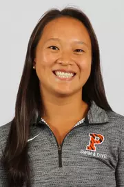 Princeton University men's and women's swimming and diving ahead shots and social media, Princeton, NJ, September 18 2019.