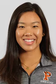 Princeton University men's and women's swimming and diving ahead shots and social media, Princeton, NJ, September 18 2019.