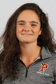Princeton University men's and women's swimming and diving ahead shots and social media, Princeton, NJ, September 18 2019.