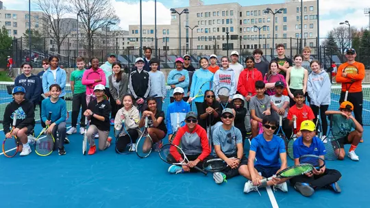 Men’s Tennis Hosts USTA/NTJL Campus Kids' Day