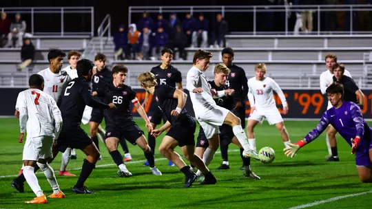 Msoccer Ivy tournament vs. Harvard