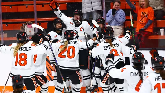 women's hockey celebration photo