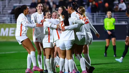 women's soccer celebration photo