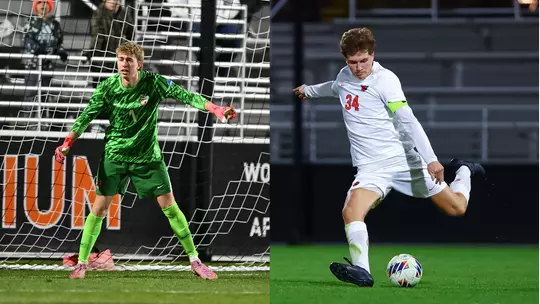 Academic All America Samuels Whitchurch