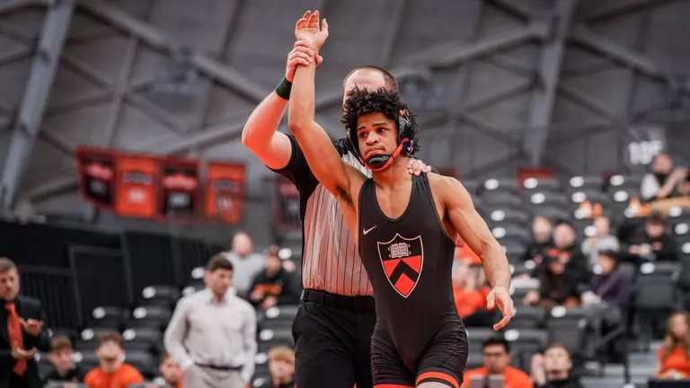 Marc-Anthony McGowan Named Ivy League Wrestler of the Week