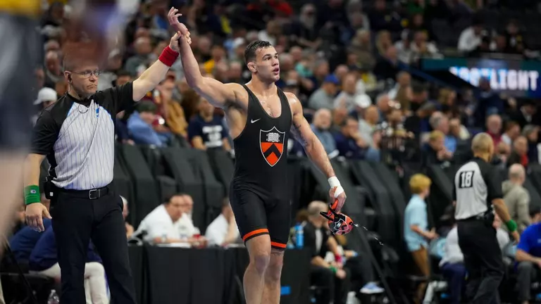 Wrestling Concludes Day One of NCAA Championships with Five Alive in Consolation