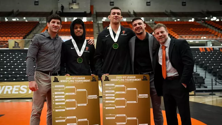 McGowan, Stout Crowned Champions at Inaugural Ivy League Wrestling Tournament