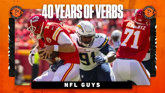 40 Years of Verbs: The NFL Guys