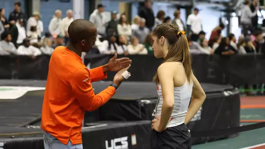 Coach Reuben Jones and Alex Kelly 2024