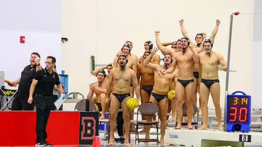 men's water polo celebration photo