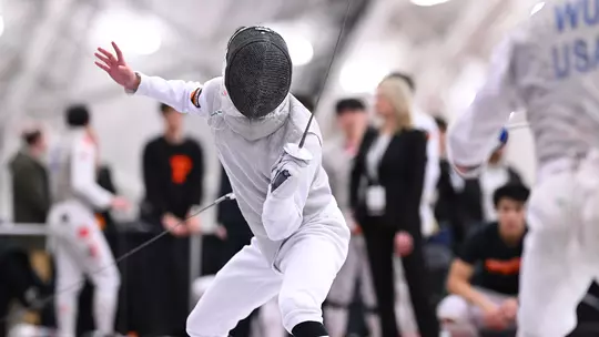 fencing action photo