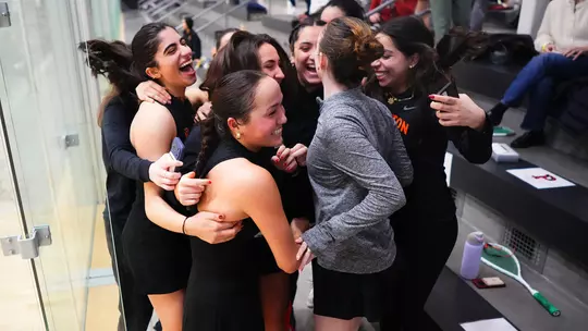women's squash celebration photo