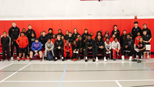 Men's Basketball team at Christina Seix Academy