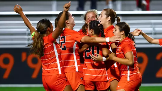 women's soccer celebration photo