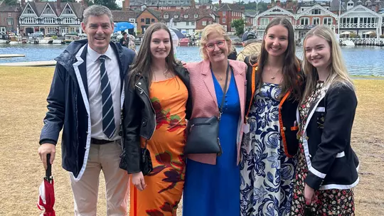 Laoise O'Donohue and her family.